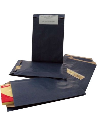 Apli Pack de 250 Envelopes Kraft - Tamanho 24x43x7mm - Papel Kraft 50g/m² - Reutilizáveis e Recicláveis - Cor Azul