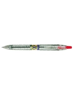 Pilot Caneta Esferográfica Retrátil B2P Ecoball BeGreen - Ponta Redonda 1mm - Traço 0,27mm - 86,64% de Plástico Reciclado - Rec