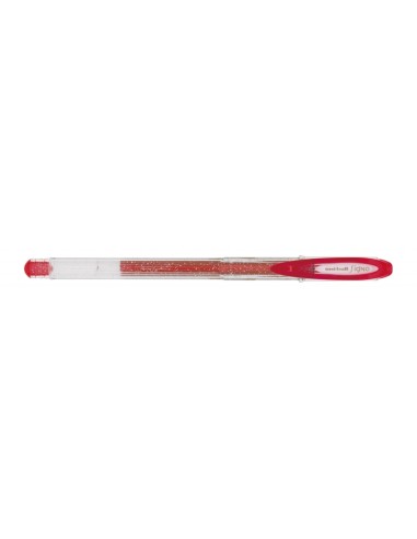 Uni-ball Signo Sparkling UM-120SP Caneta Gel - Ponta de Esfera 1mm - Tinta Pigmentada Resistente à Água e Luz - Efeito Glitter 
