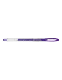 Uni-ball Signo Sparkling UM-120SP Caneta de Tinta Gel - Ponta de Esfera 1mm - Tinta Pigmentada Resistente à Água e Luz - Efeito