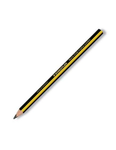 Staedtler Noris 119 Jumbo Lápis de Grafite Triangular - Mina HB2 Ultrarresistente de 4mm - Madeira de Florestas Sustentáveis