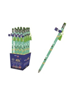 Bismark Lápis Gigante Design Reis Magos - Com Borracha e Apontador - Medidas 38x1.5cm