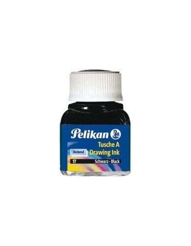 Pelikan Tinta China 523 10ml - Alta Qualidade - Resistente à Água - Ideal para Desenho e Caligrafia - Cor Siena Queimada