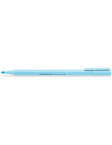 Staedtler Triplus Textsurfer 362 Marcador Fluorescente - Traço entre 1 a 4mm aprox. - Tinta à Base de Água - Cor Azul Céu