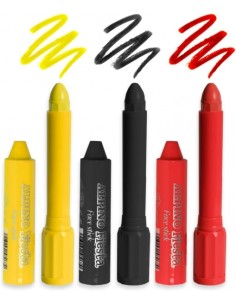 Alpino Fiesta Face Stick Pack com 3 Bastões de Pintura Facial - Sistema Retrátil Giratório - Lavam-se com Água - Testado Dermat 2