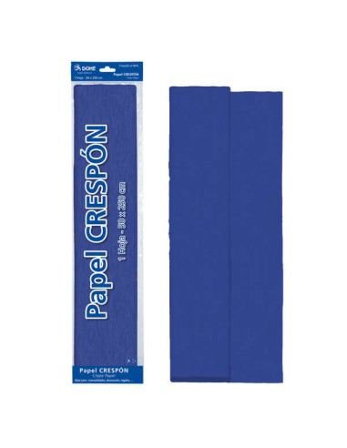 Dohe Papel Crepom de 30g - Crepado a 60% - Ideal para Artesanato e Decoração - Folha de 50x250cm