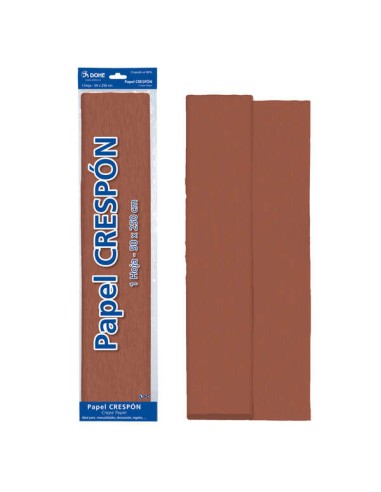 Dohe Papel Crepom de 30g - Crepado a 60% - Ideal para Artesanato e Decoração - Folha de 50x250cm