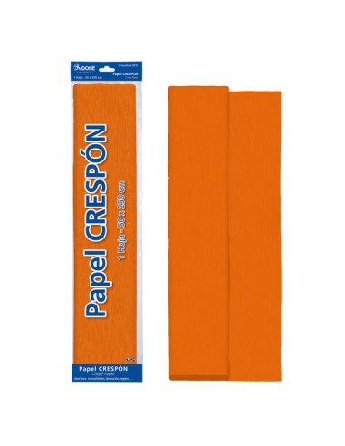 Dohe Papel Crepom de 30g - Crepado a 60% - Ideal para Artesanato e Decoração - Folha de 50x250cm