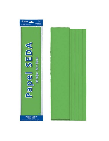 Dohe Papel de Seda de 18g - 50x70cm - Ideal para Artesanato e Decoração - Fornecido em Sacos de 25 Folhas