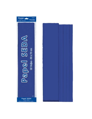 Dohe Papel Seda de 18g - 50x70cm - Ideal para Trabalhos Manuais e Decoração - Disponível em Pacotes de 25 Folhas