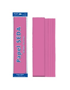 Dohe Papel Seda de 18g - 50x70cm - Ideal para Artesanato e Decoração - Disponível em Pacotes de 25 Folhas