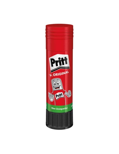 Pritt Bastão de Cola Médio 22g - Sem Solventes - 97% de Ingredientes Naturais - Lavável a 20ºC - Seguro para Crianças