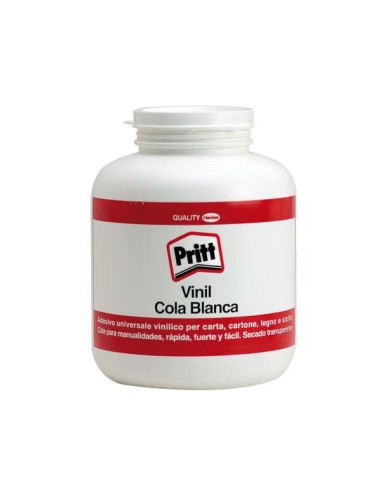 Pritt Cola Branca 1Kg - Sem Solventes - Lavável a 20ºC - 90% de Ingredientes Naturais - Seguro para Crianças