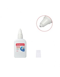 Erichkrause Cola Branca PVA Roller 50ml - Alta Capacidade Adesiva - Aplicador de Rolo - Não Tóxico - Resistente ao Frio - Cor B 2