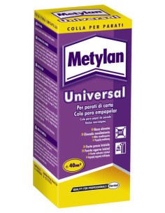 Metylan Universal Cola Universal para Papéis de Parede 125g - Adesivo de Alta Resistência - Fácil de Aplicar
