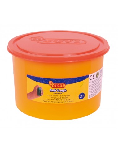 Jovi Soft Dough Blandiver Pote de Massa de Modelar 460g - Macia e Flexível - Fácil de Amassar e Moldar - Ideal para Iniciação à