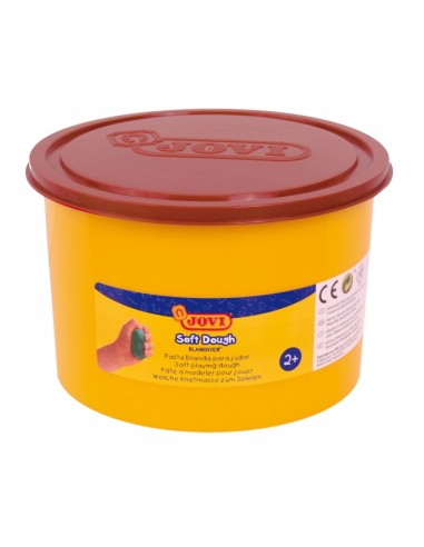 Jovi Soft Dough Blandiver Pote de Massa de Modelar 460g - Macia e Flexível - Fácil de Amassar e Moldar - Ideal para Iniciação à