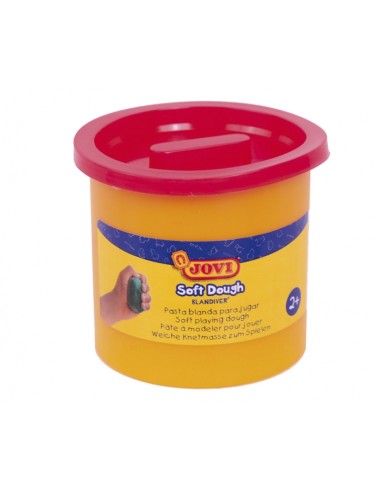 Jovi Soft Dough Blandiver Pack com 5 Potes de Massa de Modelar 110g - Macia e Flexível - Fácil de Amassar e Moldar - Ideal para
