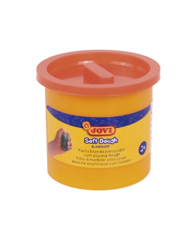 Jovi Soft Dough Blandiver Pack com 5 Potes de Massa de Modelar 110g - Macia e Flexível - Fácil de Amassar e Moldar - Ideal para