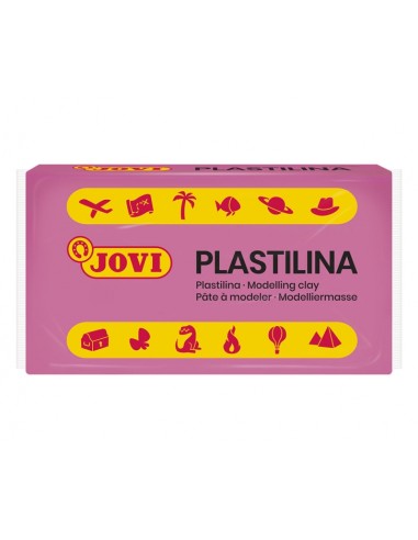 Jovi Caixa com 30 Pastilhas de Plasticina 50g - Massa Vegetal - Não Endurece - sem Glúten - Inócua - Fácil de Moldar - Ideal pa