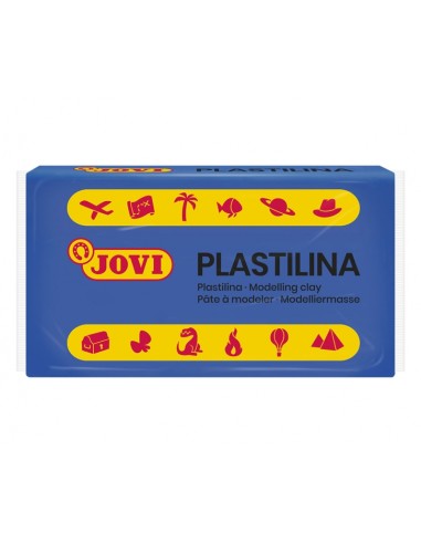 Jovi Caixa de 30 Pastilhas de Plasticina 50g - Massa Vegetal - Não Endurece - sem Glúten - Inócua - Fácil de Moldar - Ideal par