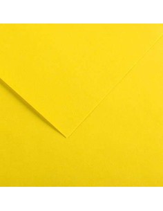 Canson Guarro Pacote de 50 Cartolinas Iris A4 de 185g - 21x29,7cm - Cor Amarelo Canário 2