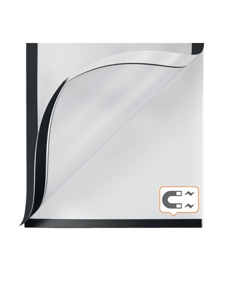 Nobo Pack de 2 Molduras Autoadesivas Magnéticas em Formato A3 - Colocação na Vertical ou Horizontal - Moldura de Cor Preta