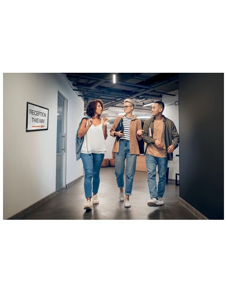 Nobo Pack de 2 Molduras Autoadesivas Magnéticas em Formato A3 - Colocação na Vertical ou Horizontal - Moldura de Cor Preta