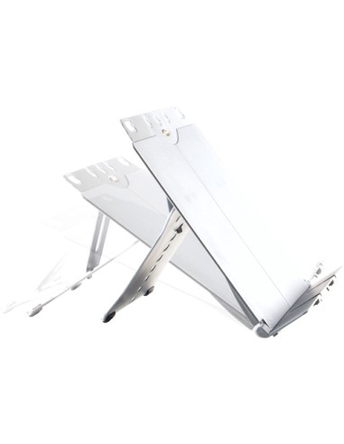 Fellowes Suporte Ajustável para Livros com Clipes - 9 Ajustes de Altura - Base Antiderrapante e Dobrável - Capacidade para 400 