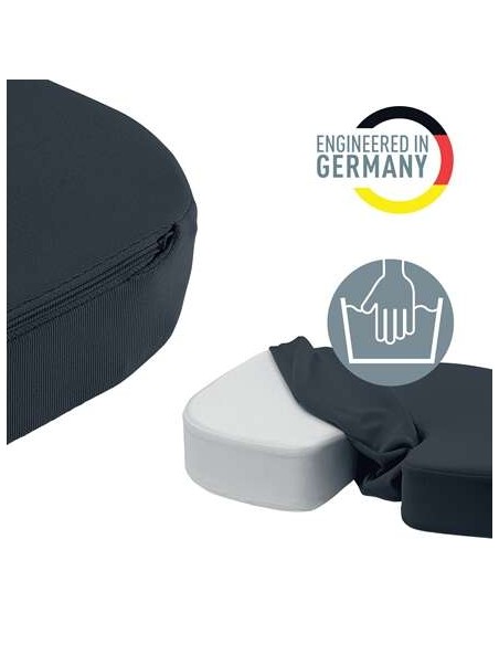 Leitz Ergo Cosy Almofada de Assento Ortopédica - Promove uma Postura Saudável - Melhora a Circulação - Para Escritório, Carro o