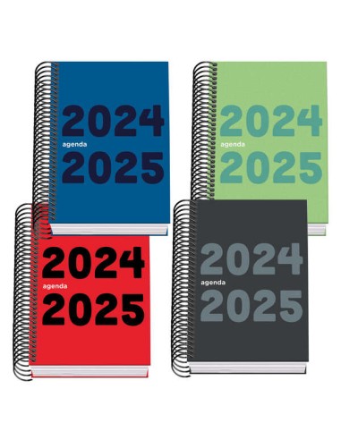 Dohe Caixa Sortida de 40uds de Agendas Memory - A6 - 4 Modelos Diferentes - Designs Variados - Prático e Funcional
