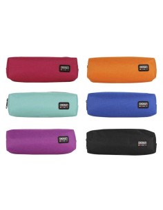 Ingraf Mediterraneo Estojo 1 Zíper - Design Compacto - Ideal para Organizar - Material Resistente - Cores Sortidas