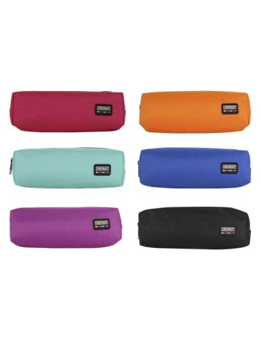 Ingraf Mediterraneo Estojo 1 Zíper - Design Compacto - Ideal para Organizar - Material Resistente - Cores Sortidas