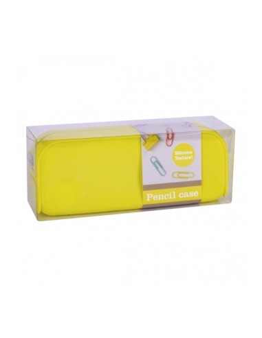 Estojo de Silicone Fluor Collection da Apli - Toque Suave - Zíper - Flexível e Moldável - Resistente à Água - Fácil de Limpar -