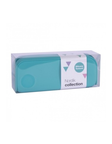 Apli Estojo de Silicone Nordik Collection - Toque Suave - Zíper - Flexível e Moldável - Resistente à Água - Fácil de Limpar - C