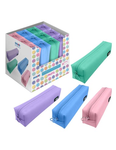 Dohe Expositor de 12 Porta-tudo Quadrados - Toque Suave - Cores Sortidas