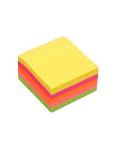 Bismark Bloco de 450 Notas Adesivas 76x76mm - Cores Néon Sortidas