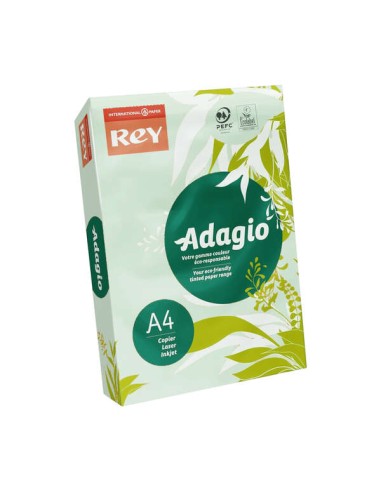 Dohe Adagio Pacote de 500 Folhas de Papel A4 de 80g - Adequado para Fotocopiadoras e Impressoras - Alta Qualidade e Versatilida