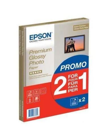Epson C13S042169 Papel Fotográfico A4 255g - Acabamento Brilhante - 30 Folhas - para Impressoras a Jato de Tinta