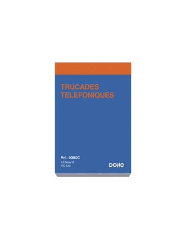 Dohe Talonários Pré-impressos a Duas Tintas - Oitavo Natural - Simples
