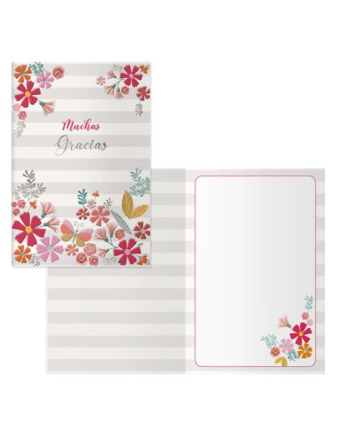 Dohe Pack de 6 Cartões de Felicitação - 11.5x17cm - Impressão a Cores - Estampagens com Filme de Cor - Estampagem a Seco - Pape