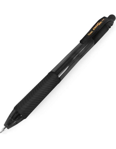 Pentel Energel X Caneta Esferográfica Retrátil - Ponta 0.7mm - Traço 0.35mm - Tinta Gel - Recarregável - Grip de Aderência - 50