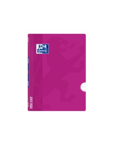 Oxford School Classic Openflex A5+ Caderno Grampeado - Capa de Plástico Resistente - 1 Linha com Margem - 48 Folhas de Papel Li