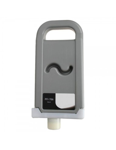 Canon PFI706 Preto Cartucho de Tinta Pigmentada Genérico - Substitui 6681B001