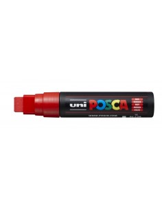 Posca PC-17K Marcador de Pintura - Ponta Biselada de Poliéster 15mm - Tinta à Base de Água - Resistente à Luz - Não Permanente