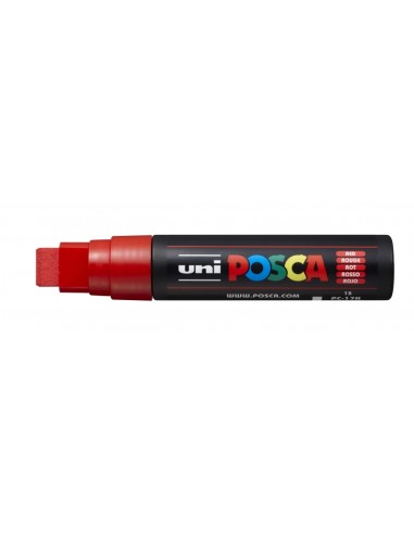 Posca PC-17K Marcador de Pintura - Ponta Biselada de Poliéster 15mm - Tinta à Base de Água - Resistente à Luz - Não Permanente 