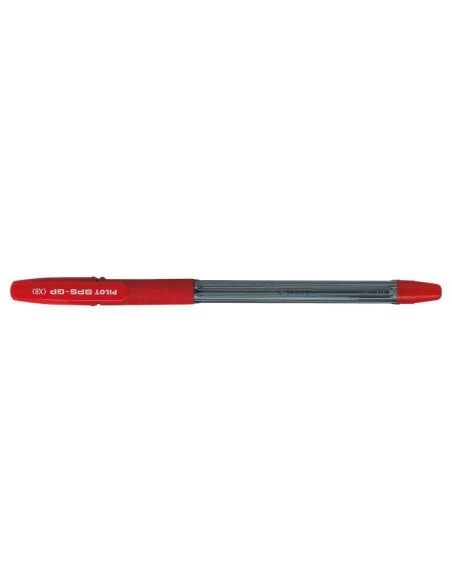 Pilot Caneta Esferográfica BPS-GP - Recargável - Ponta Extra Larga de 1.60mm - Traço de 0.33mm - Cor Vermelha
