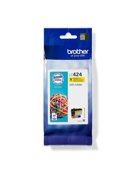 Brother LC424 Amarelo Cartucho de Tinta Original - LC424Y
