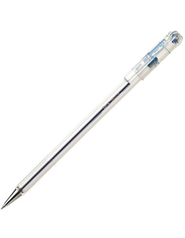 Pentel SuperB Caneta Esferográfica - Ponta Fina 0.7mm - Traço 0.35mm - Tinta à Base de Óleo - Cor Azul