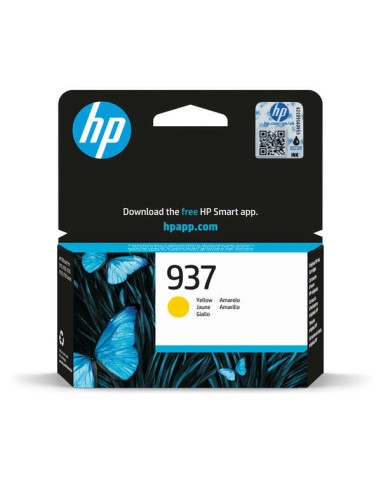 Cartucho de Tinta Original HP 937 Amarelo - 4S6W4NE